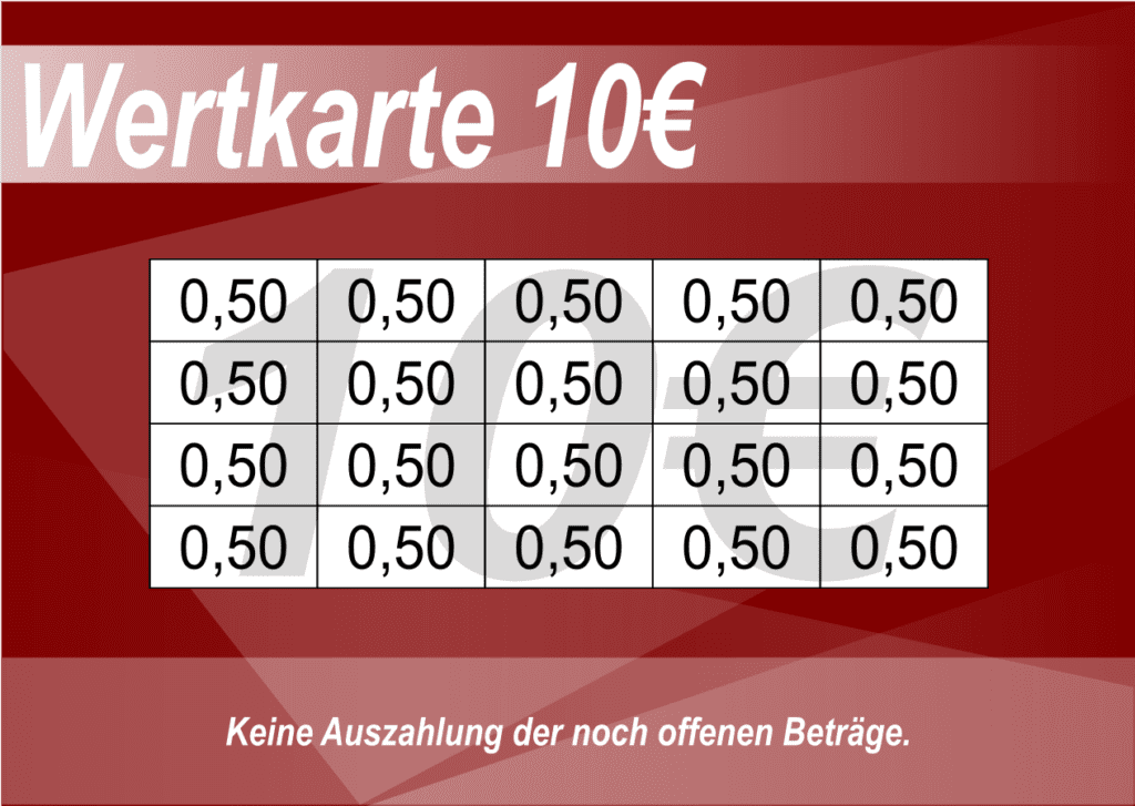Wertkarte 10 EUR 423