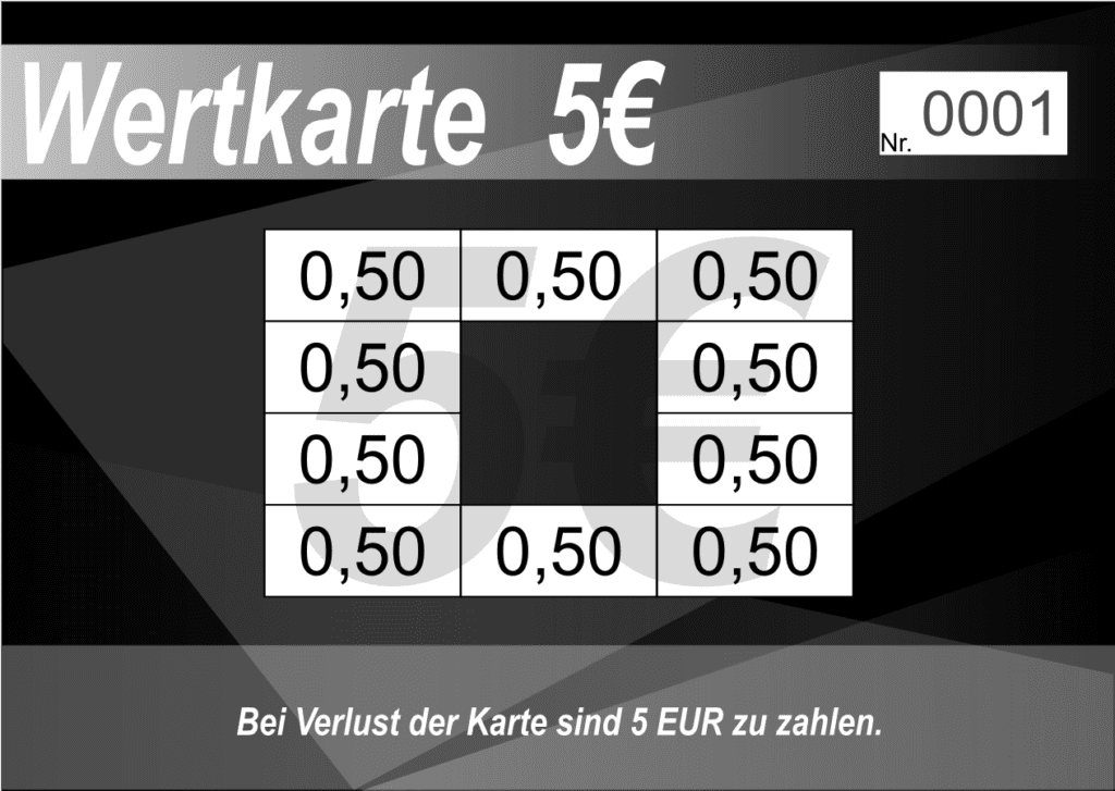 Wertkarte 5 EUR 532