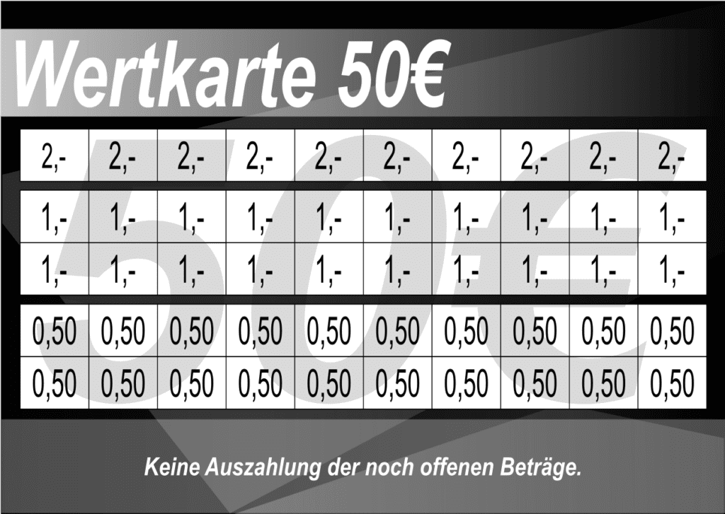Wertkarte 50 EUR 523