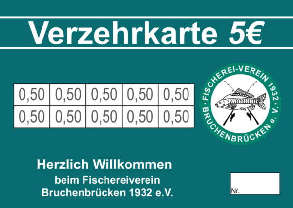 Hillebrand Verzehrkarten 5 EUR Nachbestellung