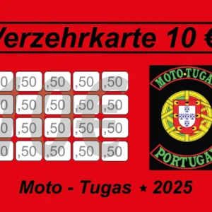 Tony Verzehrkarte 10 EUR Nachbestellung