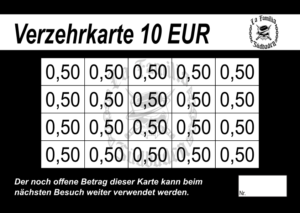Marcel Verzehrkarten 10 EUR gestaltet und abgenommen