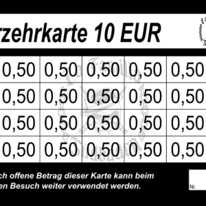 Marcel Verzehrkarten 10 EUR gestaltet und abgenommen