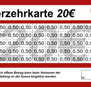 Heimann Verzehrkarte 20 EUR Nachbestellung