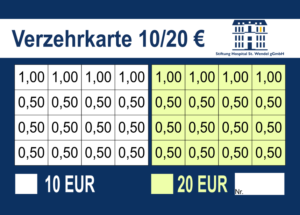 Kopmeier Verzehrkarten 10/20 EUR gestaltet und abgenommen