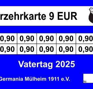 Büttner Verzehrkarten 9 EUR Nachbestellung