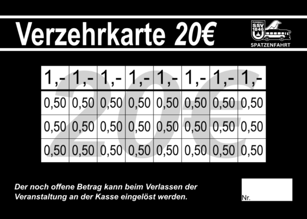 Wörz Verzehrkarten 20 EUR gestaltet und abgenommen