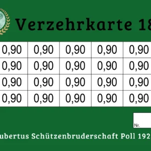 Ewen Verzehrkarten 18 EUR gestaltet und abgenommen