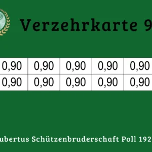 Ewen Verzehrkarte 9 EUR zum Drucken aufbereitet