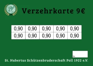 Ewen Verzehrkarten 9 EUR gestaltet und abgenommen