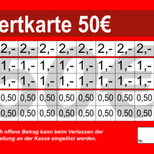 Hertzler Verzehrkarten 50EUR gestaltet und abgenommen