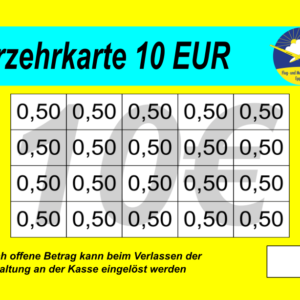 Engler Verzehrkarte 10 EUR gestaltet und abgenommen