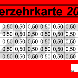 Keßler Verzehrkarten 20 EUR Nachbestellung