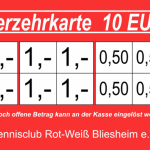 Holzkämper Verzehrkarte 10 EUR Nachbestellung