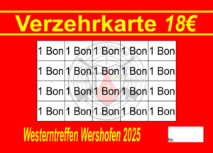 Pütz Verzehrkarten 18 EUR gestaltet und abgenommen