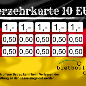 Birringer Verzehrkarte 10 EUR Nachbestellung