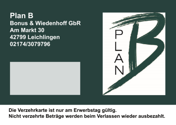 John Verzehrkarte 25 EUR Nachbestellung – Bild 2
