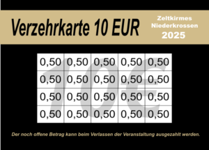 Streipert Verzehrkarte 10 EUR gestaltet und abgenommen