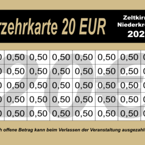 Streipert Verzehrkarte 20 EUR gestaltet und abgenommen