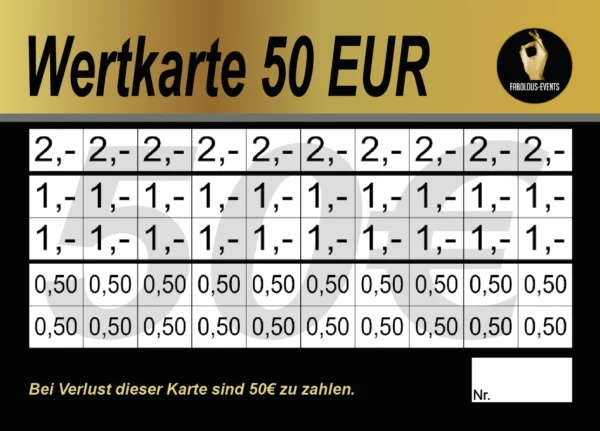 Freytag Verzehrkarten 50 EUR gestaltet und abgenommen