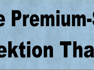 Saub 1000 Einlassbänder hellblau gestaltet und abgenommen