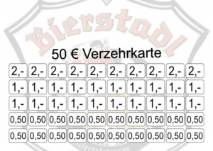 Ruff Verzehrkarte 50 EUR Nachbestellung