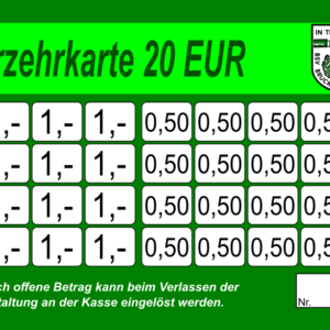Meyer Verzehrkarten 20 EUR gestaltet und abgenommen