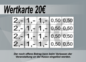 Ludwig Verzehrkarte 20 EUR gestaltet und abgenommen