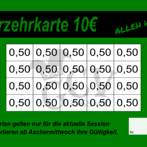 Müller Verzehrkarten 10 EUR gestaltet und abgenommen