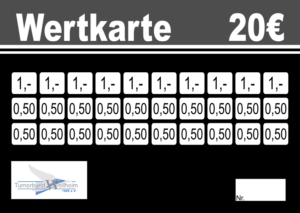 Bacher Verzehrkarten 20 EUR Nachbestellung