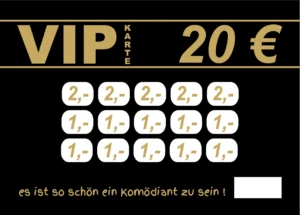 Feix  Verzehrkarten 20 EUR gestaltet und abgenommen