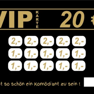 Feix  Verzehrkarten 20 EUR gestaltet und abgenommen