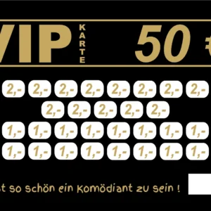 Feix  Verzehrkarten 50 EUR gestaltet und abgenommen