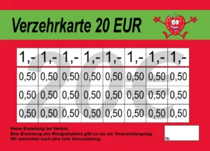 Zander Verzehrkarten 20 EUR gestaltet und abgenommen