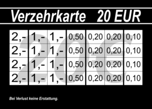 Simon Verzehrkarte 20 EUR Nachbestellung