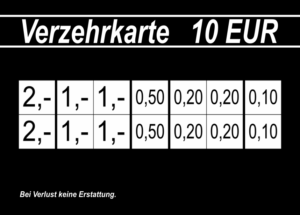 Simon Verzehrkarte 10 EUR Nachbestellung
