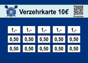Rautmann Verzehrkarte 10 EUR gestaltet und abgenommen