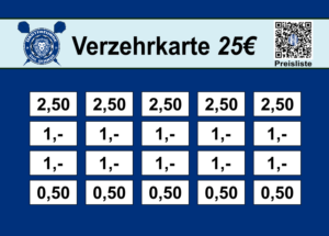 Rautmann Verzehrkarte 25 EUR gestaltet und abgenommen