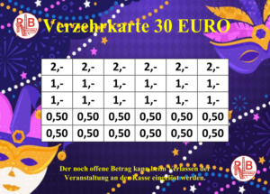 Komorowski Verzehrkarte 30 EUR zum Drucken aufbereitet
