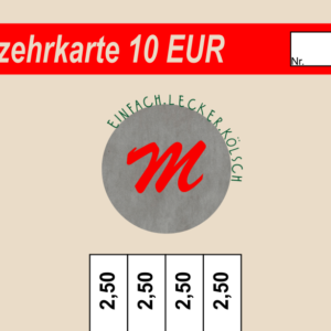 Rosnau Verzehrkarten 10 EUR gestaltet und abgenommen