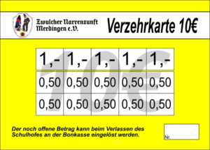 Ochs Verzehrkarten 10 EUR gestaltet und abgenommen