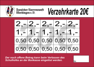 Ochs Verzehrkarten 20 EUR gestaltet und abgenommen