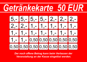 Dielmann Verzehrkarten 50 EUR Nachbestellung