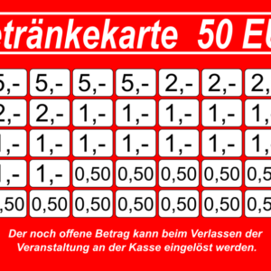 Dielmann Verzehrkarten 50 EUR Nachbestellung