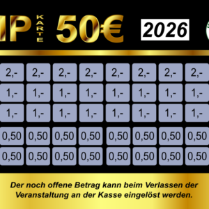 Neumann Verzehrkarte 50 EUR gestaltet und abgenommen