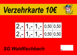 Strütt Verzehrkarte 10 EUR gestaltet und abgenommen