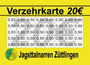 Seidl Verzehrkarte 20 EUR gestaltet und abgenommen