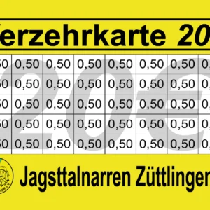 Seidl Verzehrkarte 20 EUR gestaltet und abgenommen