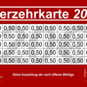 Özkaya Verzehrkarte 20 EUR Nachbestellung