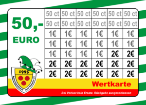 Höß Verzehrkarte 50 EUR gestaltet und abgenommen